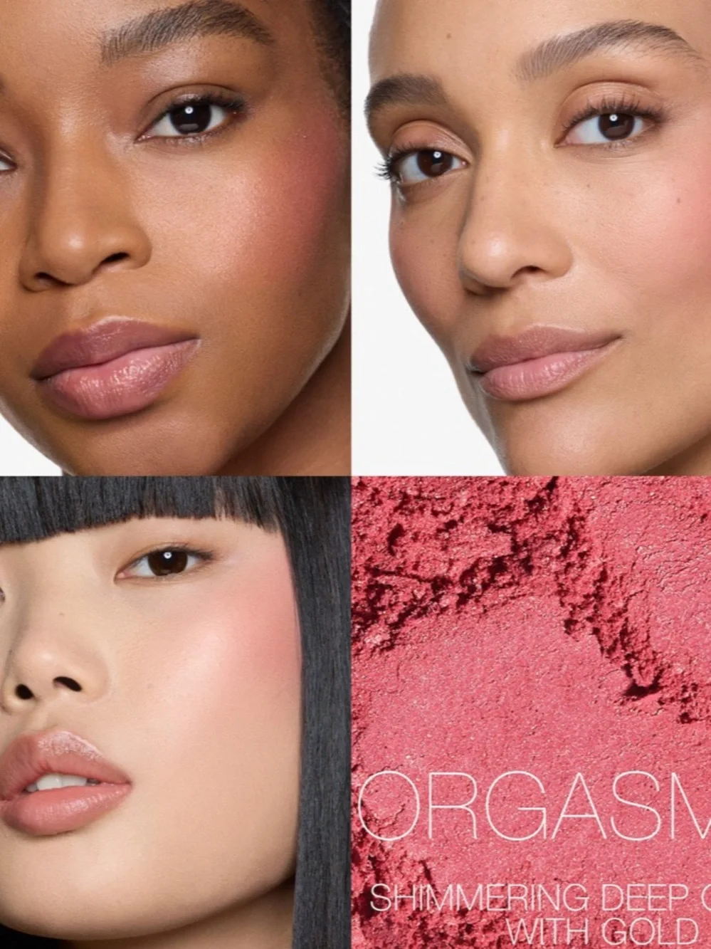 NARS Orgasm X Blush Full Size Coral Peach Gold Shimmer Powder Blush Classic